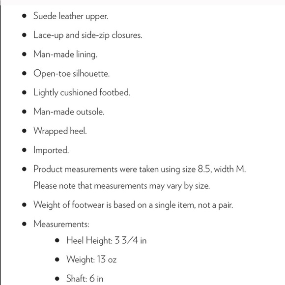 Sam Edelman Suede Leather boots - Picture 8 of 8